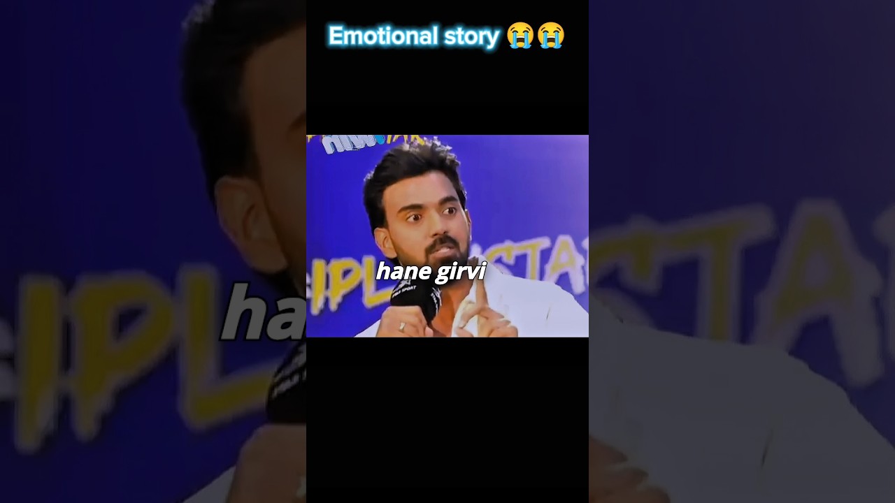 Emotional success story of 'KL Rahul ' 😭😭 