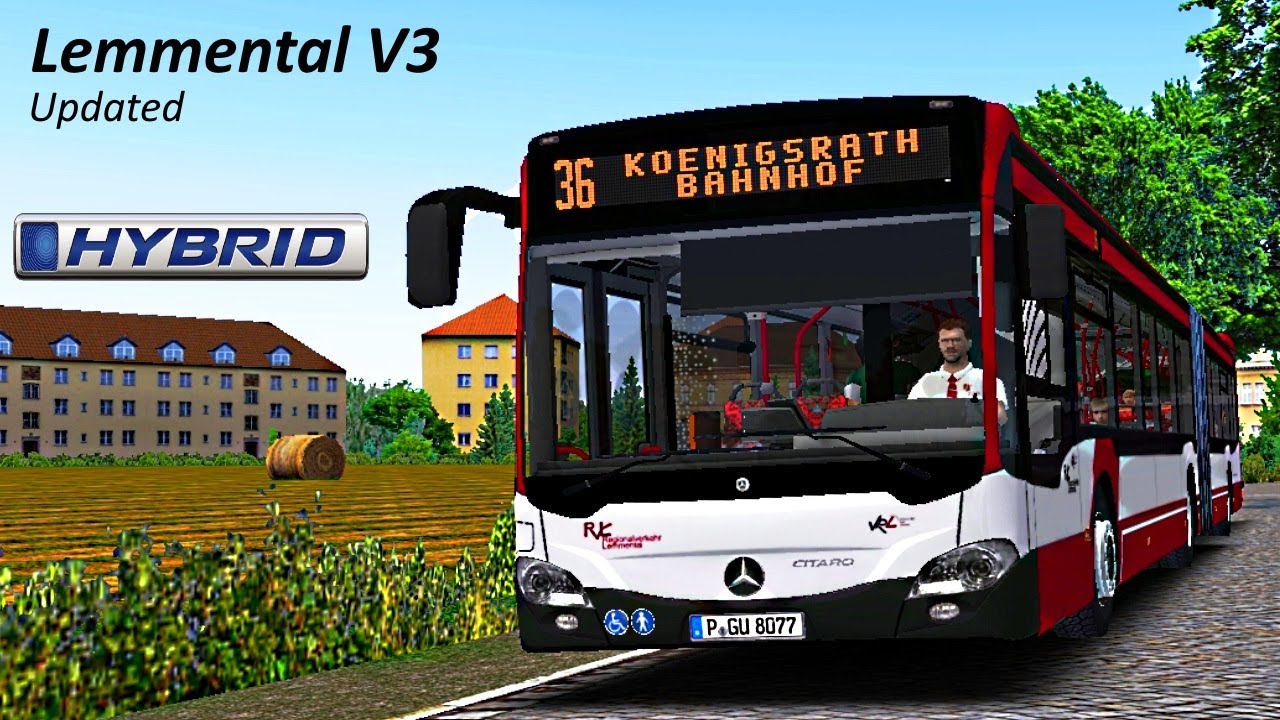 OMSI 2 [60 FPS] - Citaro C2 HYBRID MOD in Lemmental! - Let's Play Omsi 2 [