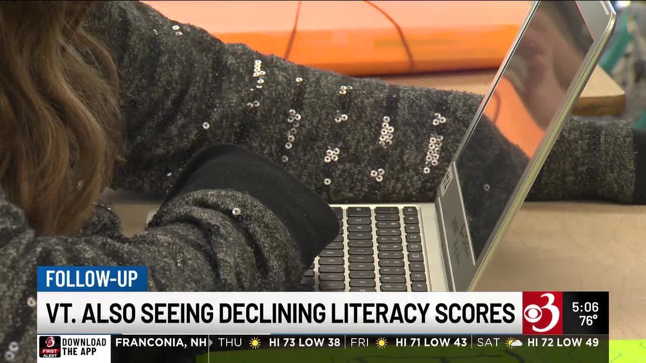 Vermont students' reading, math declines reflected in national achievement data