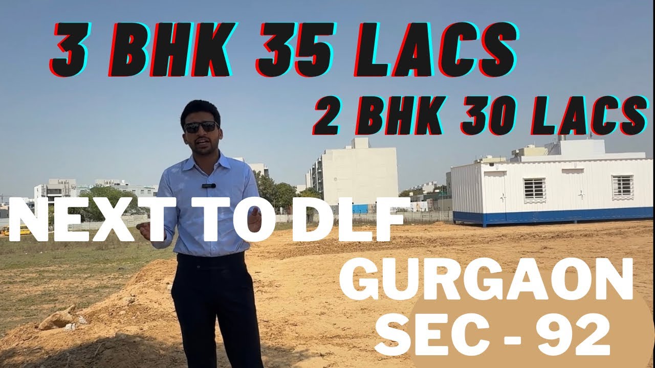 New Affordable housing in Gurgaon sec - 92| next to Dlf garden city | 2 & 3 Bhk Flats