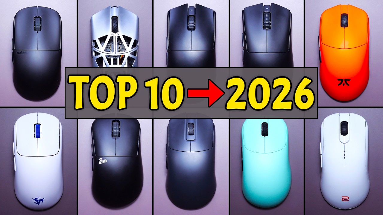 TOP 10 SOURIS GAMER POUR 2026
