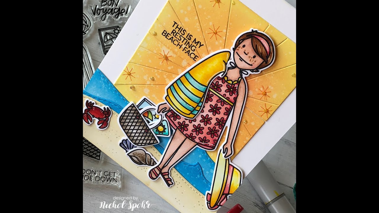 Ellen Hutson | Beach Lady Leading Lady Scene Card