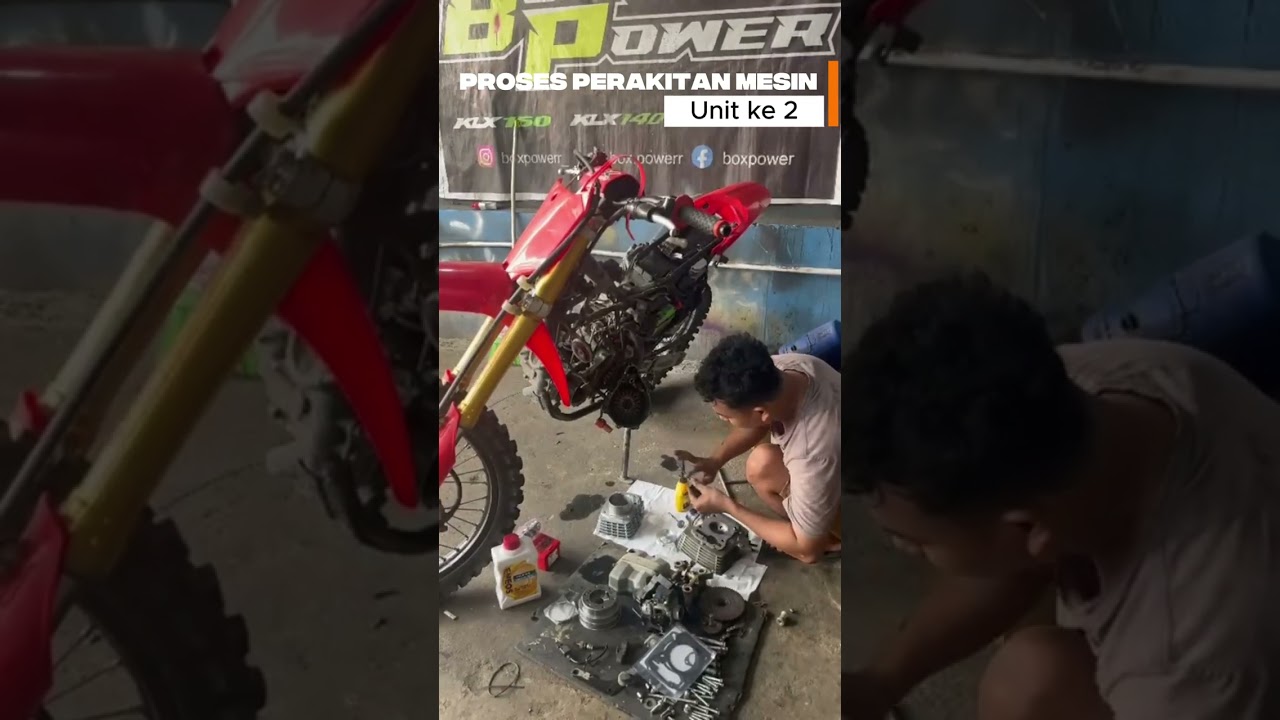 Boreup crf 150 up 66 harian