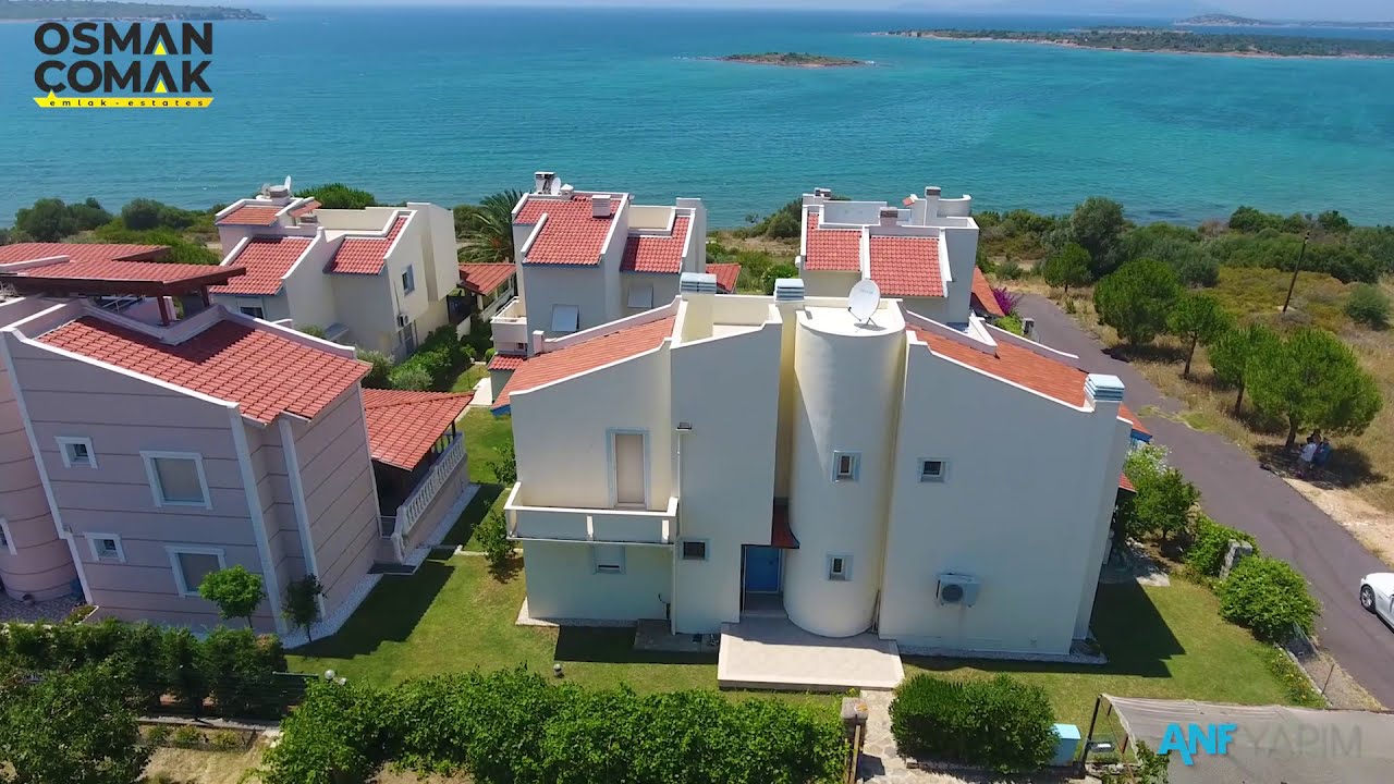 ÇEŞME ILDIR'DA SATILIK HARİKA MANZARALI VİLLA VE ARSA