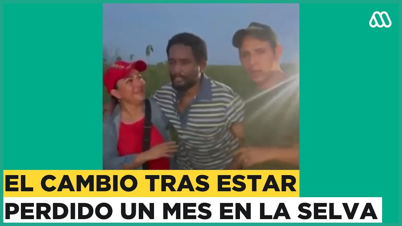 Perdi&oacute; 17 kilos: El dr&aacute;stico cambio de hombre perdido un mes en la selva en Bolivia