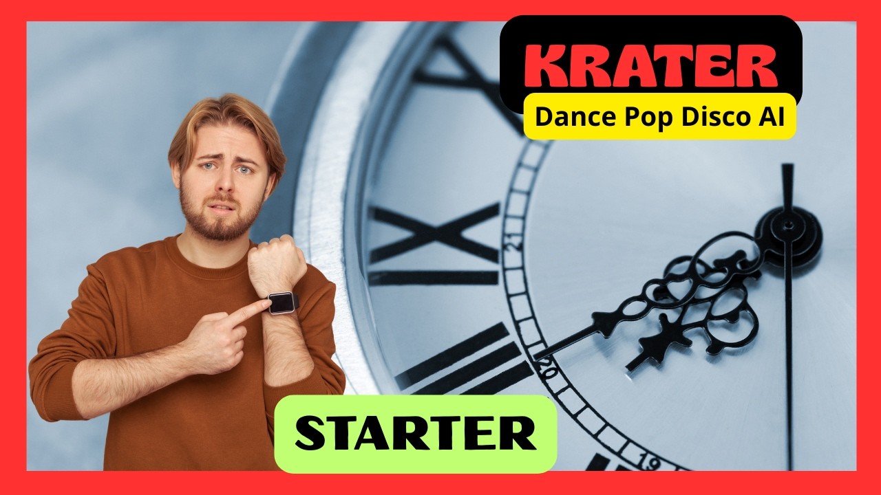 Krater- Starter (Official Video) Dance Pop Disco AI