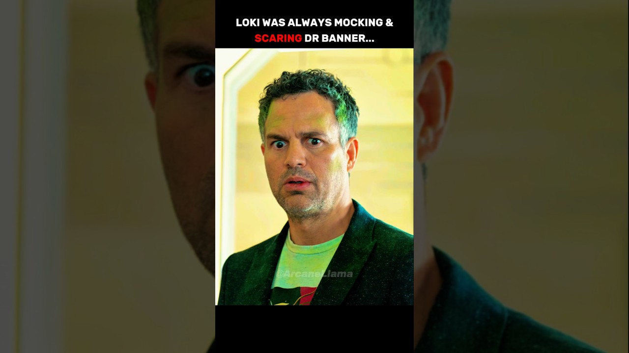Loki Mocking Dr Banner Until Hulk Taught Him a Lesson...😎🔥