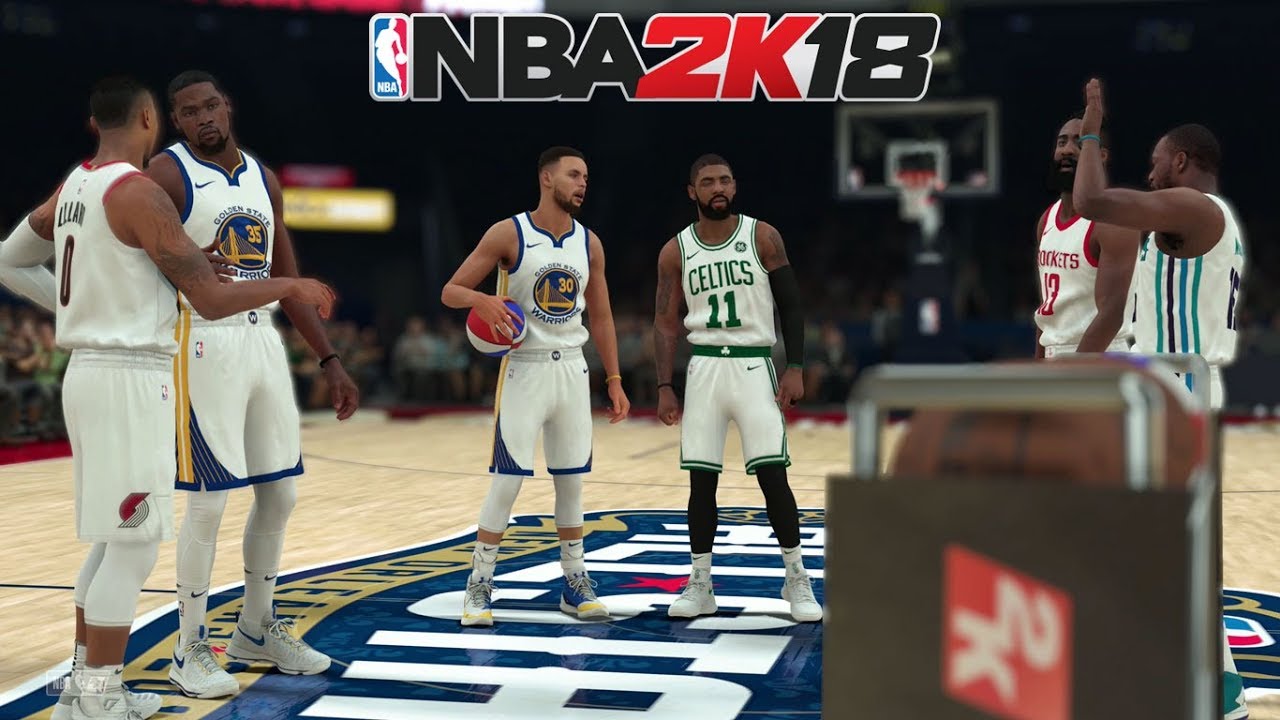 NBA 2K18 - 3 POINT CONTEST! - CURRY,KD,KYRIE,HARDEN,LILLARD,KEMBA!