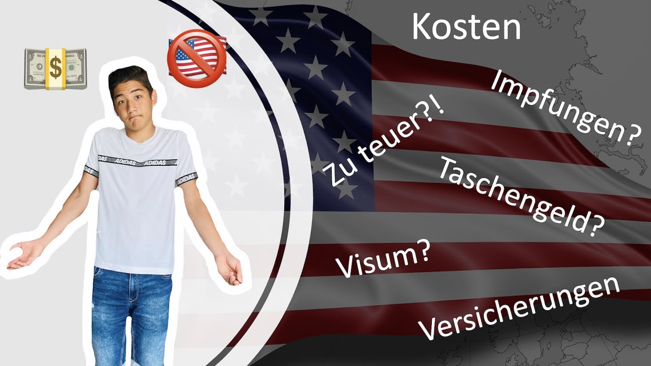 Auslandsjahr... ZU TEUER?! 😵😱 ⎮Auslandsjahr USA 2021/2022 Kosten ⎮ Arsen
