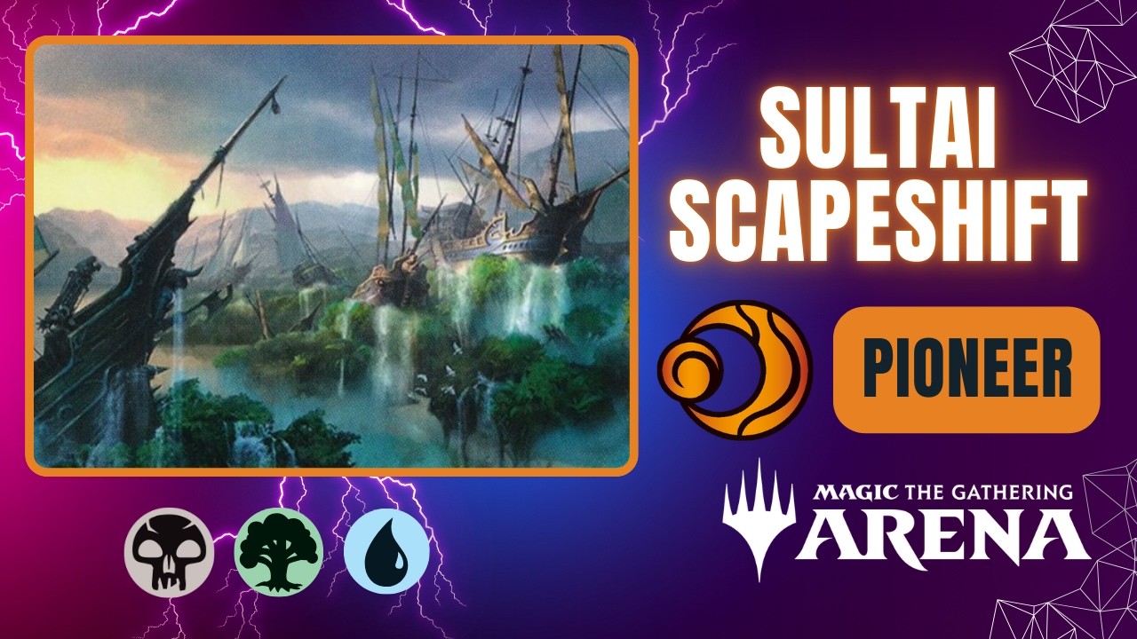 💧💀🌳 Sultai Scapeshift | Pioneer | Magic the Gathering Arena Gameplay | ECL | BO1 | Lorwyn Eclipsed