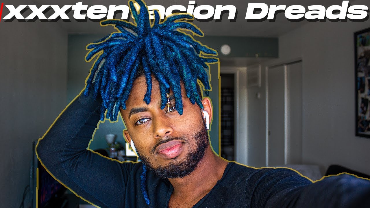 🔵DYED MY HIGHTOP DREADLOCKS BLUE 💙| 2nd Phase of My Dreadlocks