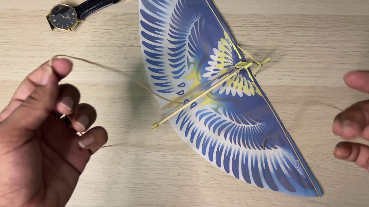 How to assemble a rubber band bird,Ornithopter