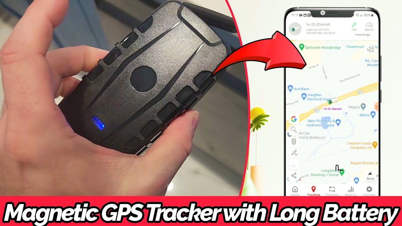 Long Battery Hidden GPS Tracker for 2025 - Track Cheating spouses, Track Teens in Real Time!