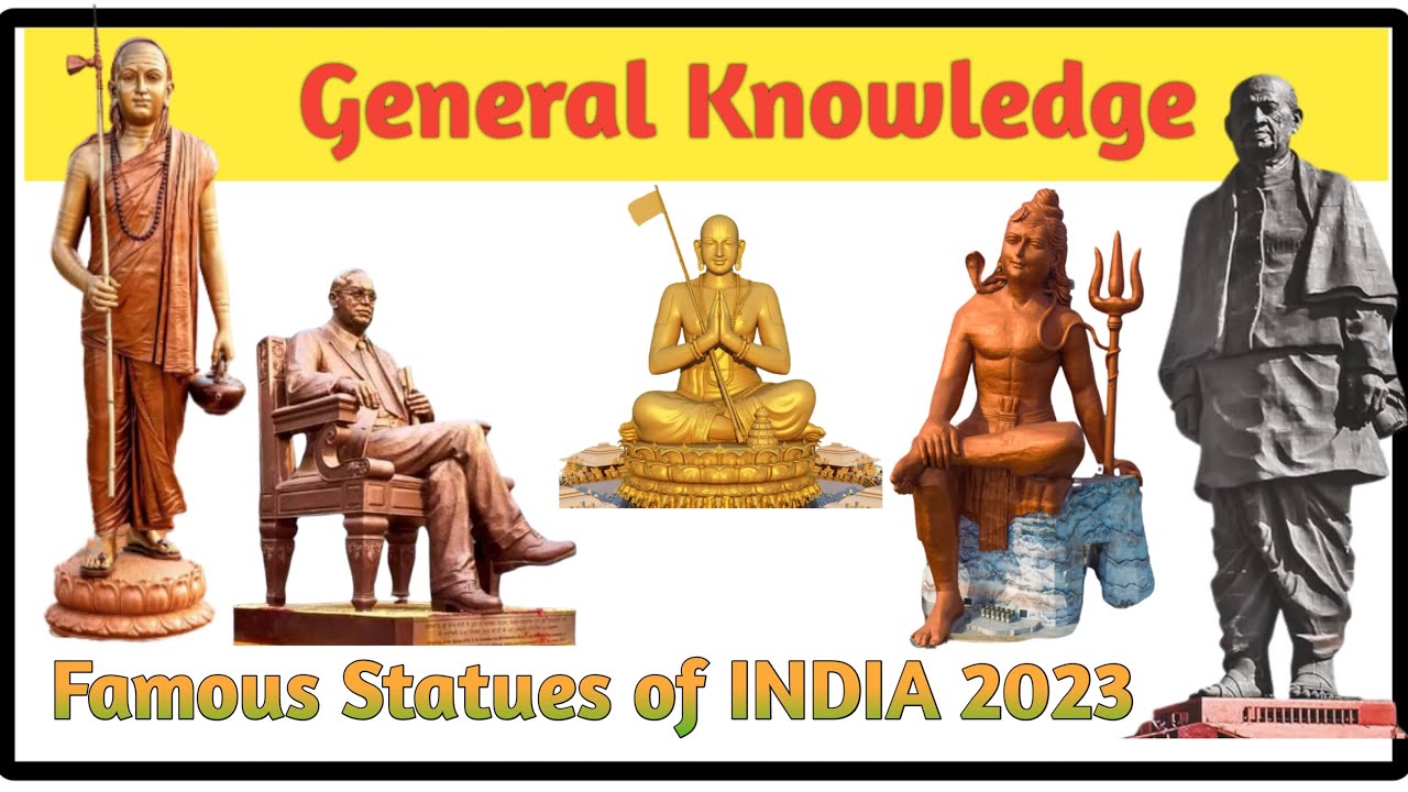 GK Question on Famous Statues of India 2023 |  GK Questions and Answers | GK QUIZ in English