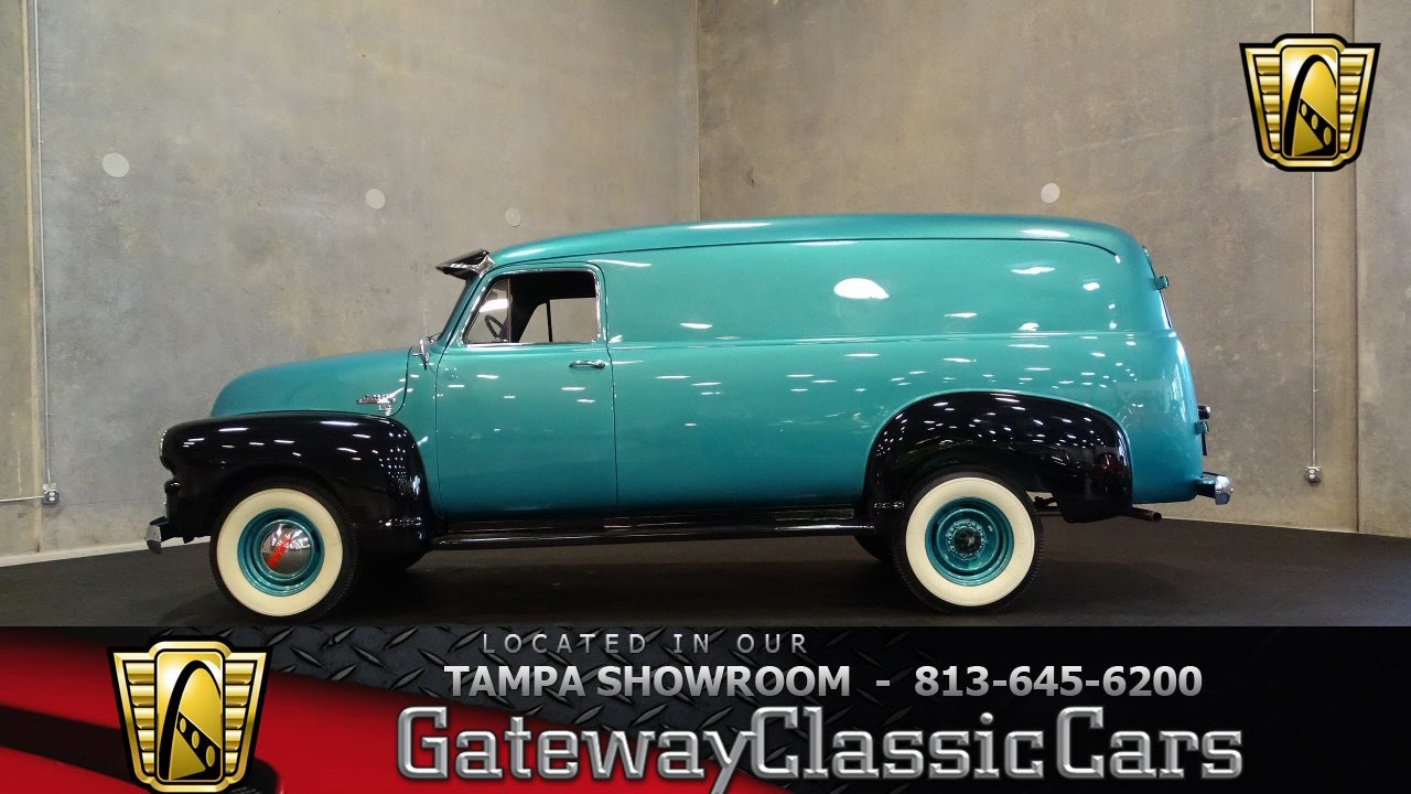 1954 GMC Panel Truck 248 CID Inline 6 4 Speed manual -  #549-TPA
