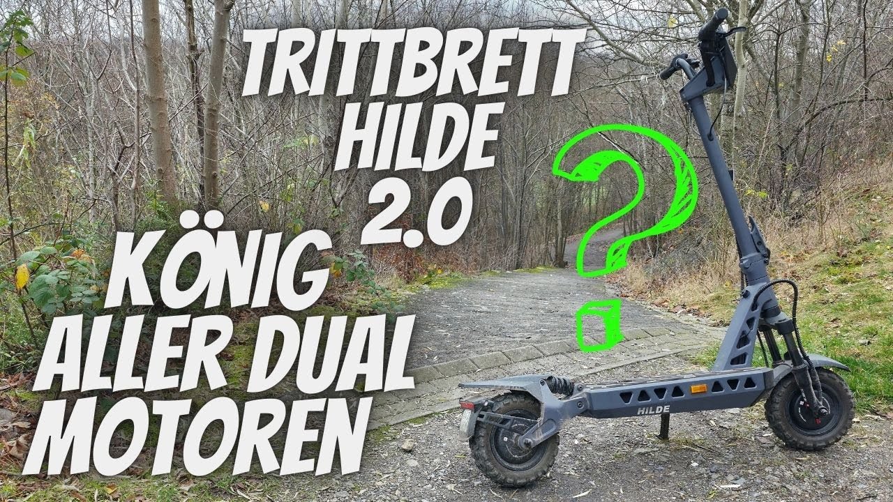 Hilde 2.0, der stärkste E-Scooter Deutschlands ( mit nem Update :-)