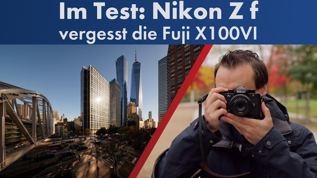 So sollte eine Retro-Kamera sein! | Nikon Zf im Test [Deutsch]
