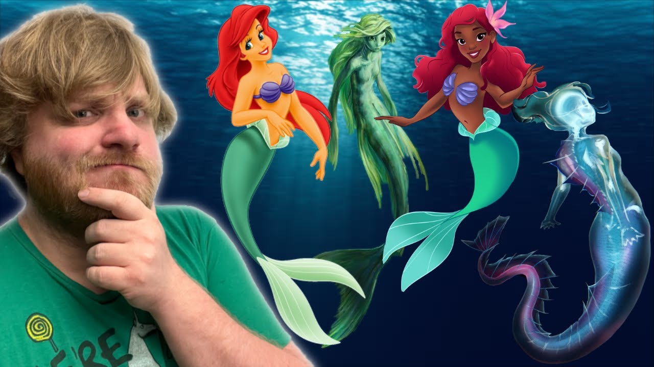 What color is a mermaid? (The Little Mermaid debate) - The Mythology Guy