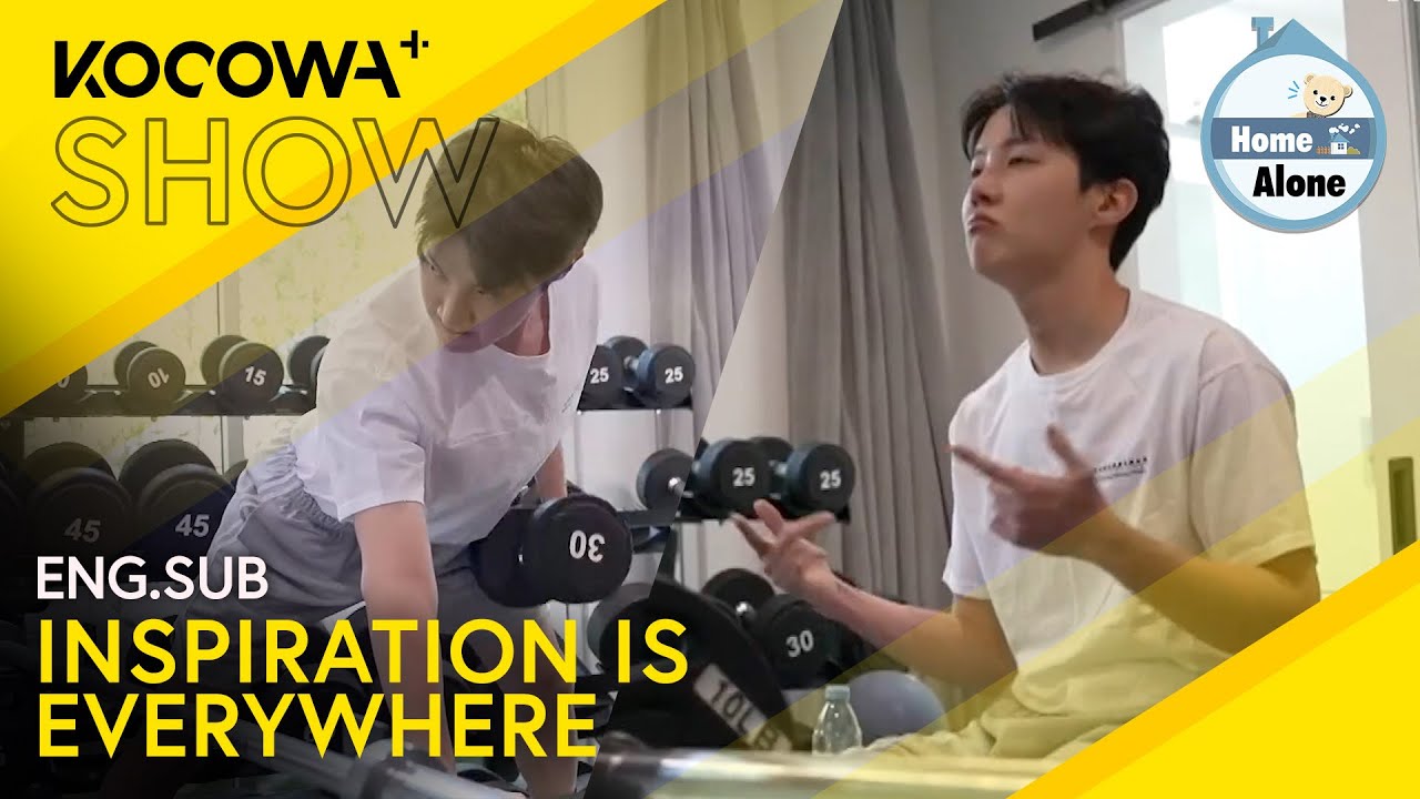 BTS's J-HOPE's Morning Workout Is Full Of Musical Inspiration 🎵 | Home Alone EP585 | KOCOWA+