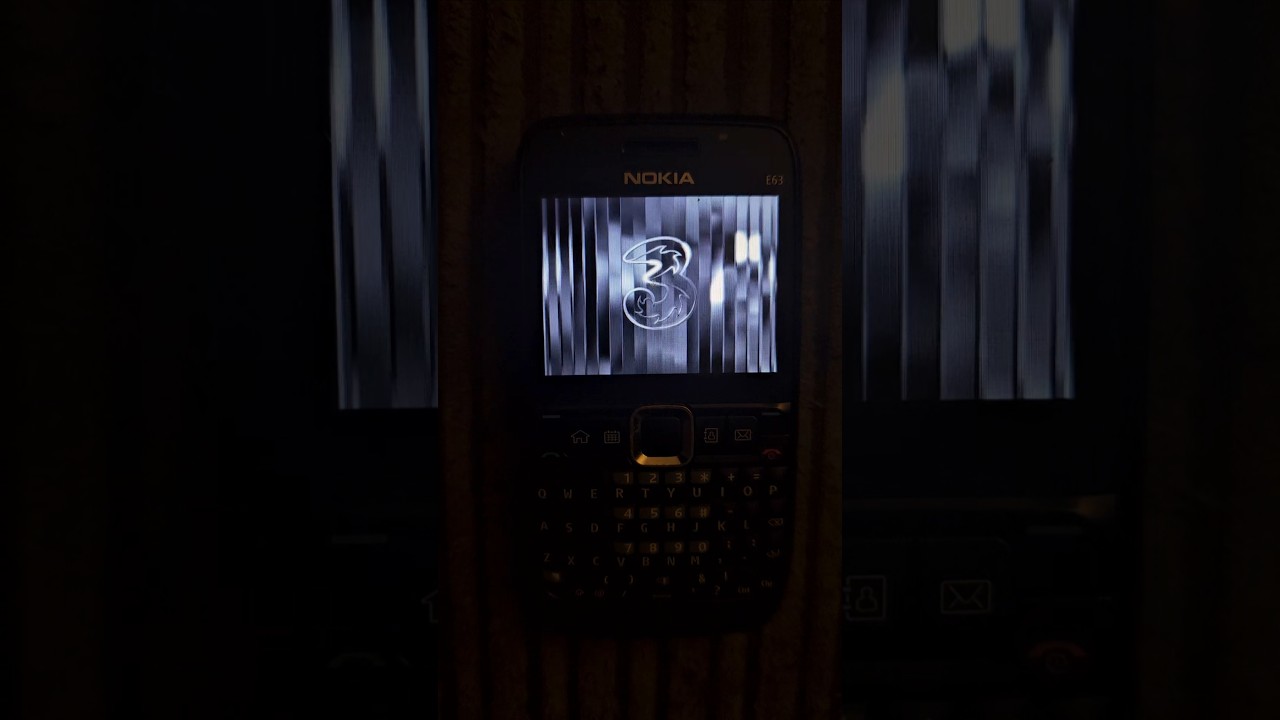 Nokia E63 (2009) [3 UK] Startup and Shutdown