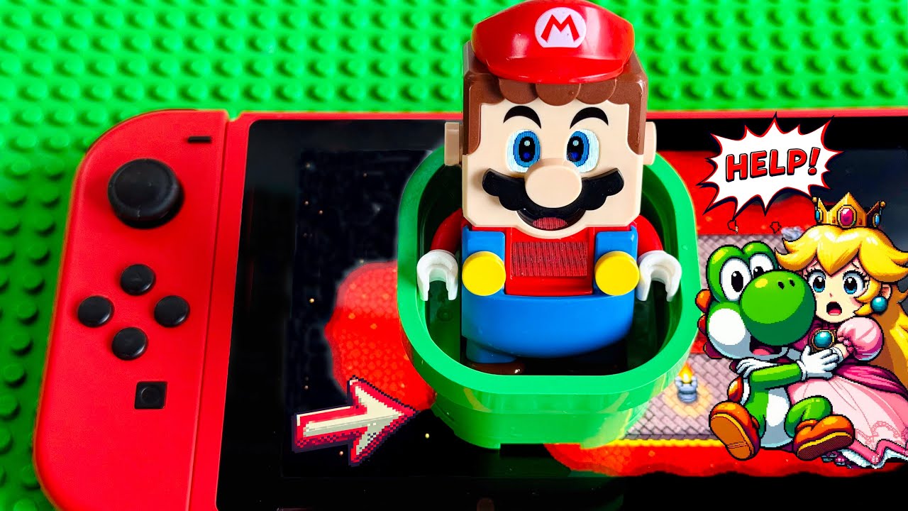 Марио спасает Пич и Йоши на Nintendo Switch!