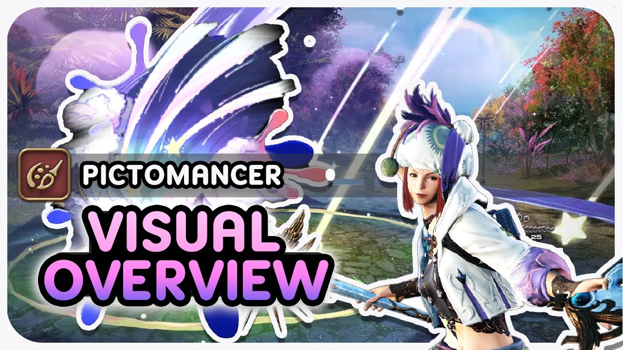 PICTOMANCER Job Visual Overview - Pictomancy Simplified!