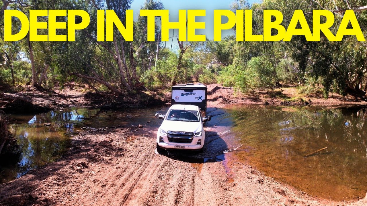4WD, Remote Camps & Wild Outback Pilbara Roads | Caravan Life at Carawine Gorge & Running Waters