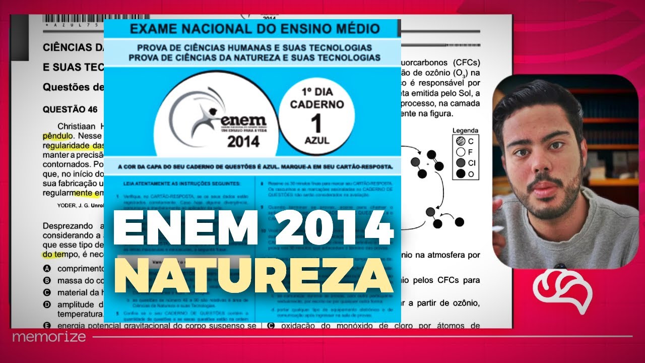 ENEM 2014 NATUREZA: Todas as Quest&otilde;es Resolvidas + Dicas de Revis&atilde;o