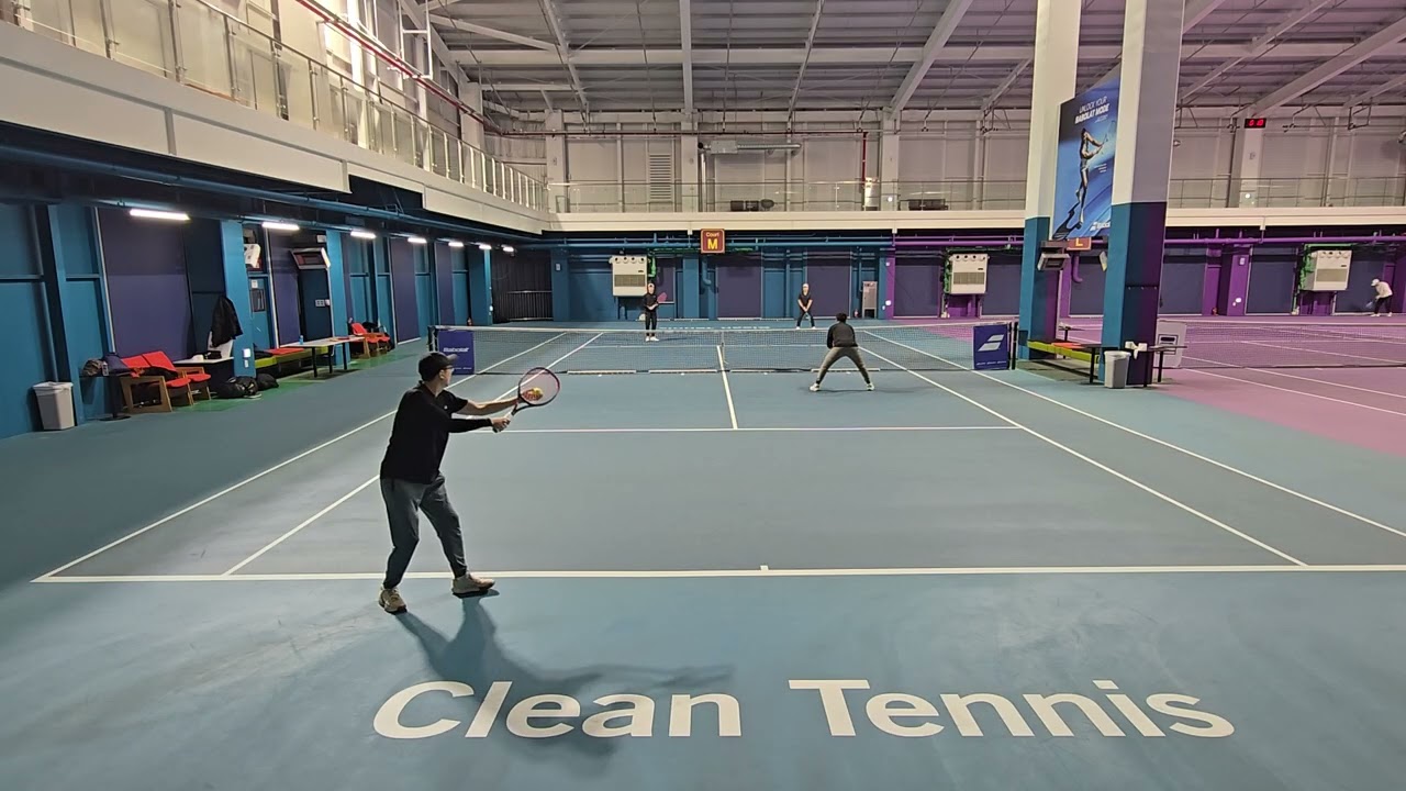 3/15 앙투카 테니스 - 호철 현구 : 우철 정현 5:3