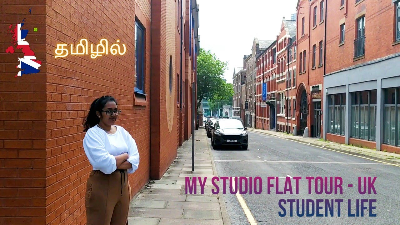 My Studio Flat Tour | Student Life - UK | In Tamil