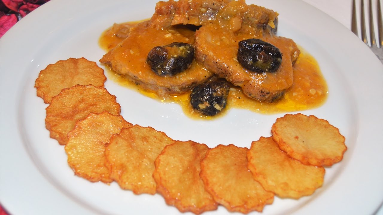 Redondo de cerdo en salsa
