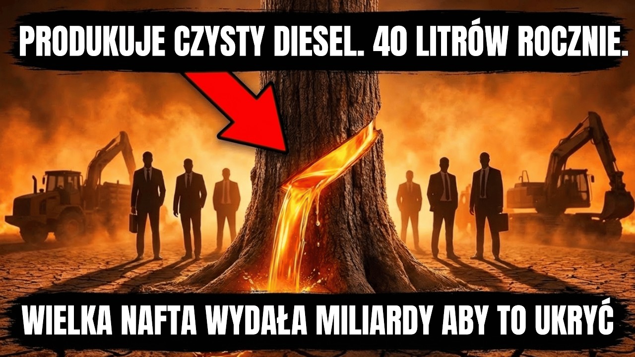 To drzewo produkuje naturalne paliwo – nawet 40 litrów rocznie. Dlaczego nikt o nim nie mówi?