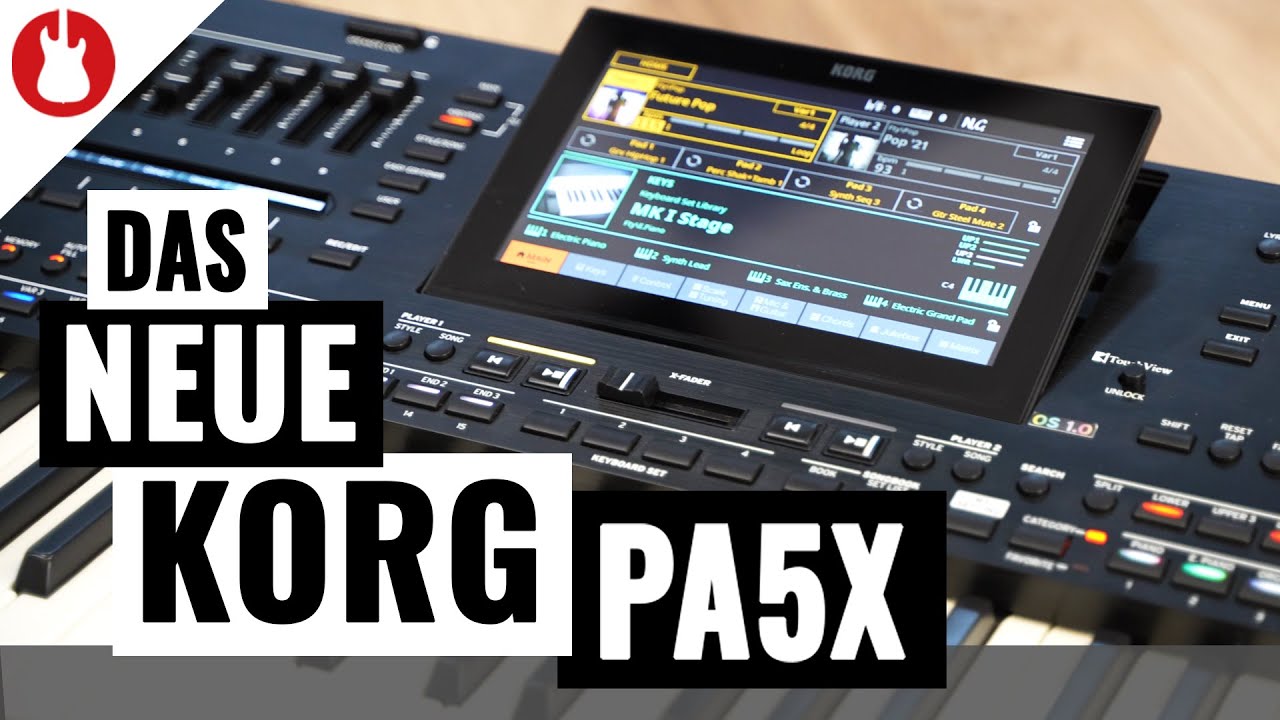 Das neue Entertainer Keyboard Flaggschiff | KORG Pa5X 🎹 | MUSIC STORE