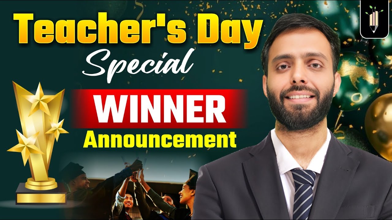 📦Winner Announcement : Day 3 LIVE | 🎉 Teacher’s Day Special