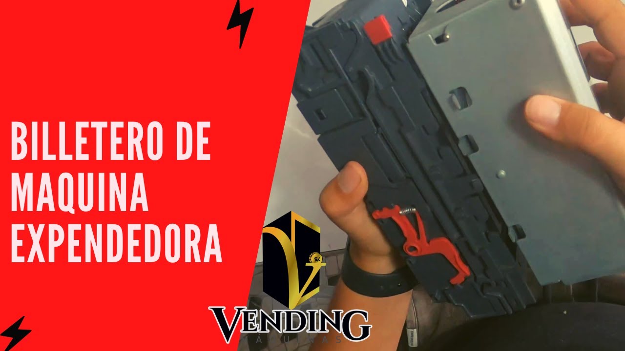 BILLETERO de maquina EXPENDEDORA | Por dentro 😳