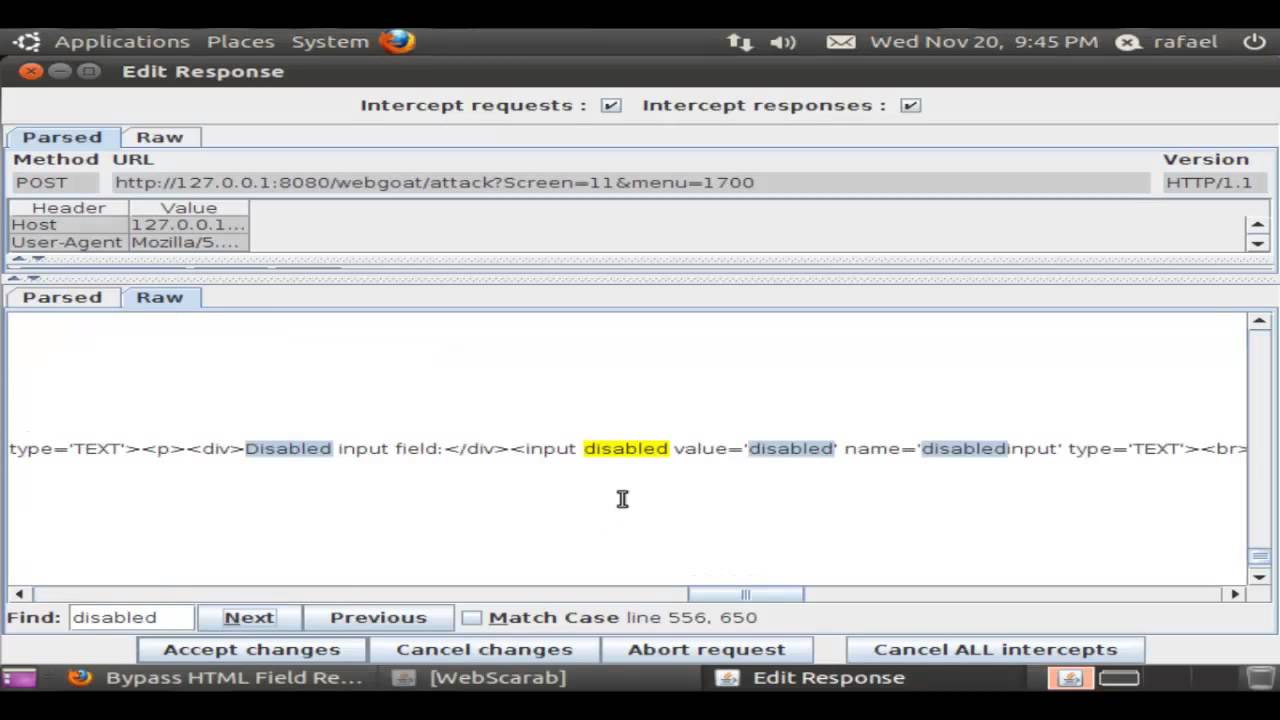 Bypass HTML Field Restrictions