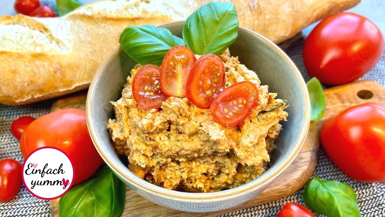 Tomate Mozzarella Aufstrich / Dip 🍅 perfekt fürs Grillen oder aufs Brot 🥖 Thermomix® TM6
