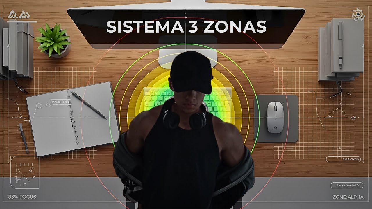 El sistema de 3 Zonas para un Enfoque Imparable (Sin fuerza de voluntad)