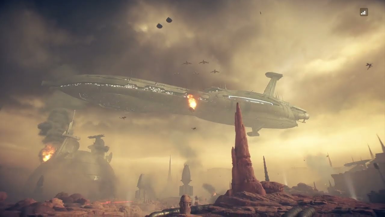 Versus de chill en Geonosis 
