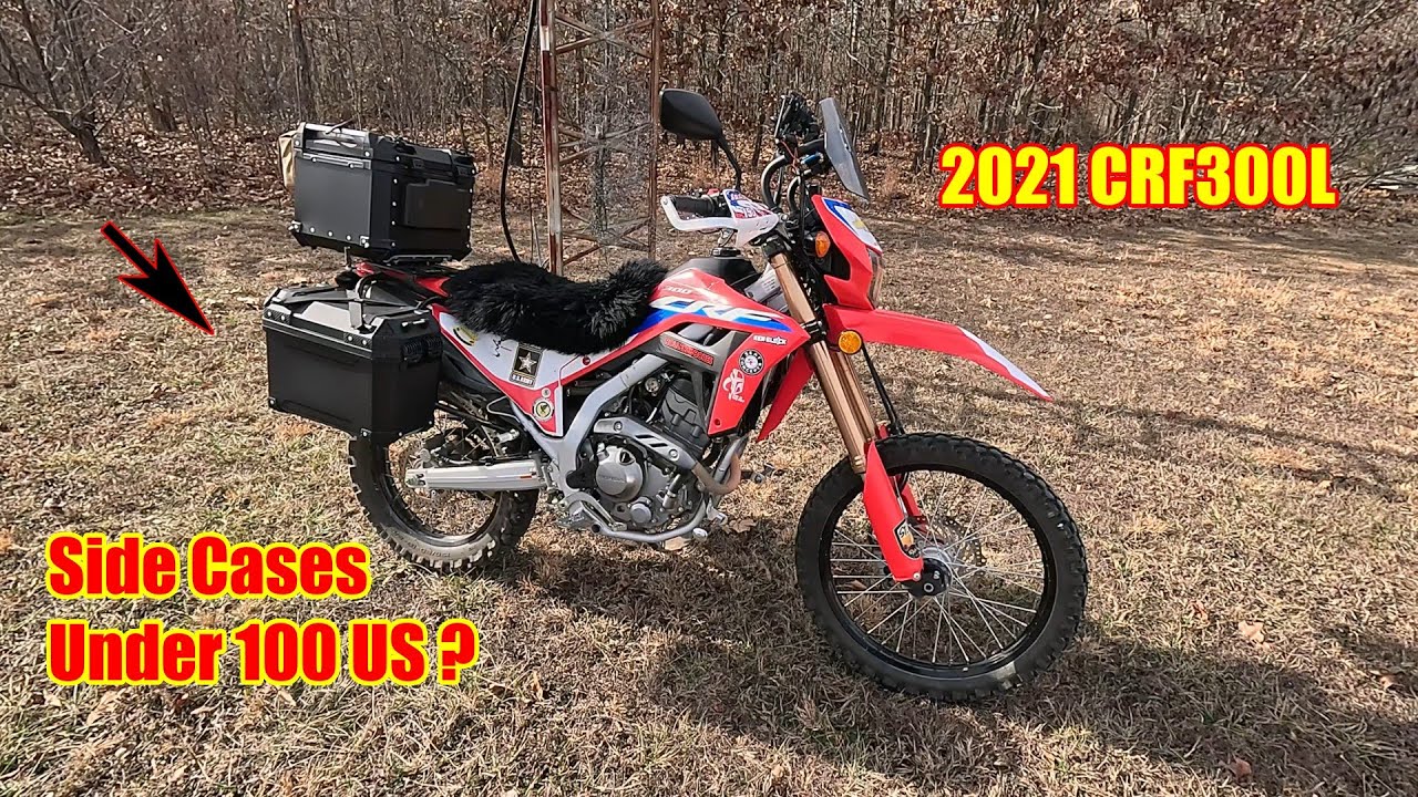 2021 CRF300L New Side Cases