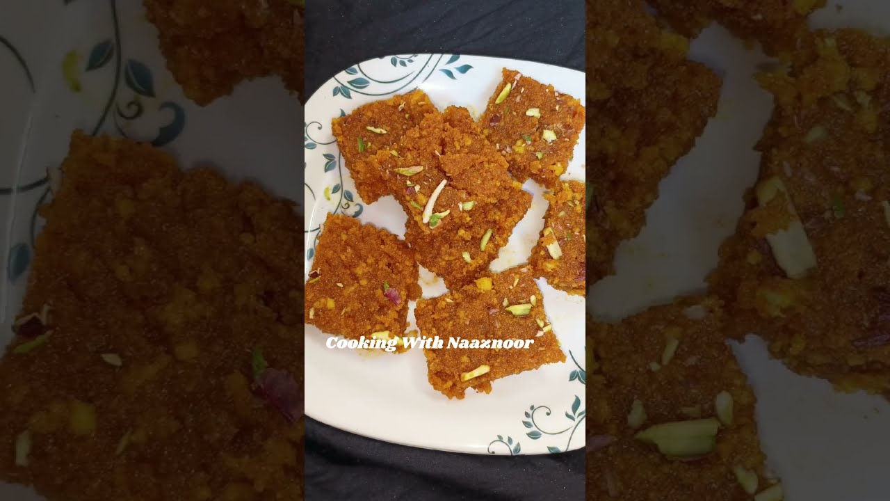 Mohanthal sweet recipe | halwai style daanedaar mohanthaal recipe 