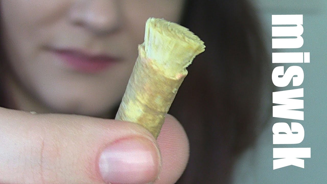 Miswak - wybielanie/mycie zęb&oacute;w patykiem!