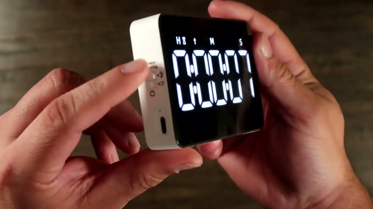 Rechargeable Digital Timer for Cooking & More Count Up& Down Review