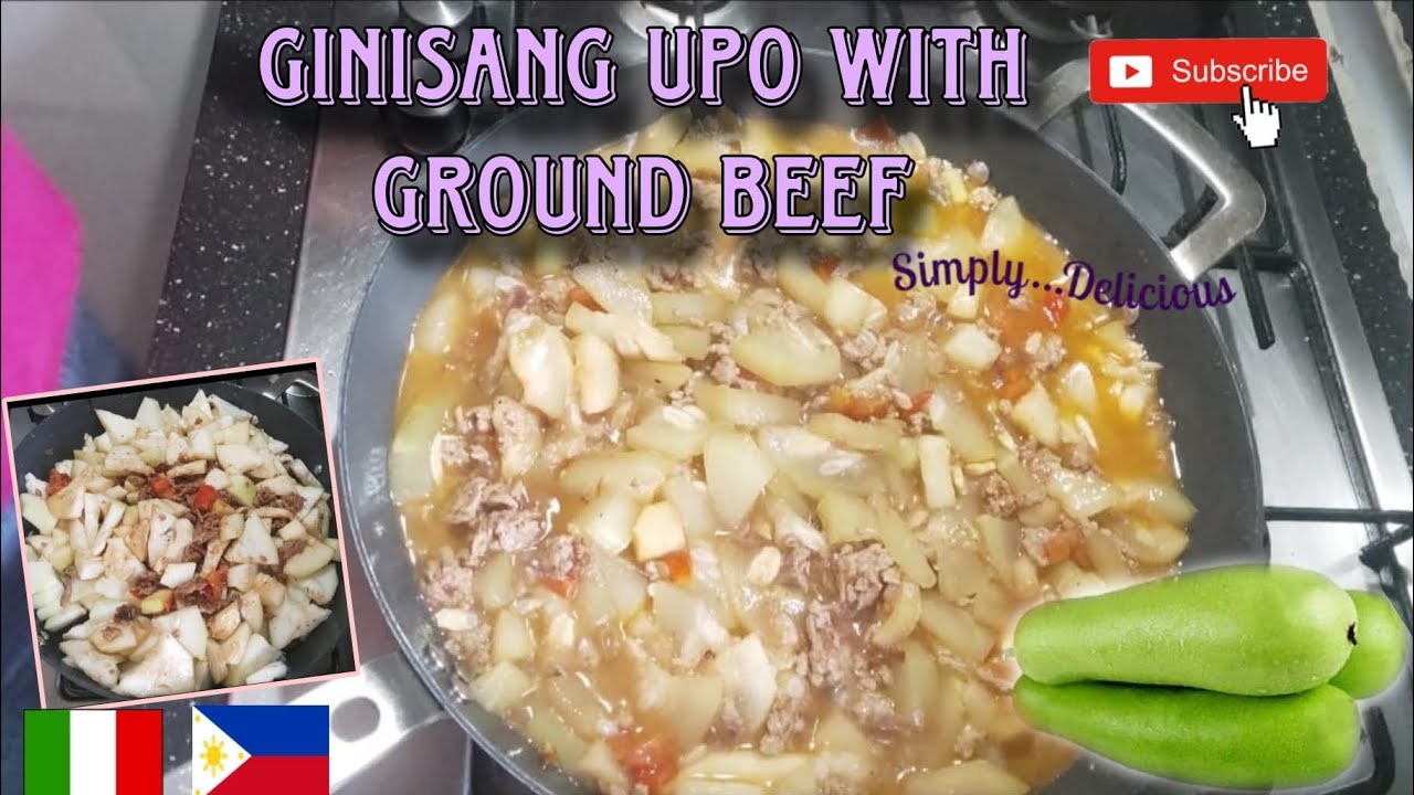 Ganito Ang luto ko sa upo na May beef masarap at masustansya pa 😋