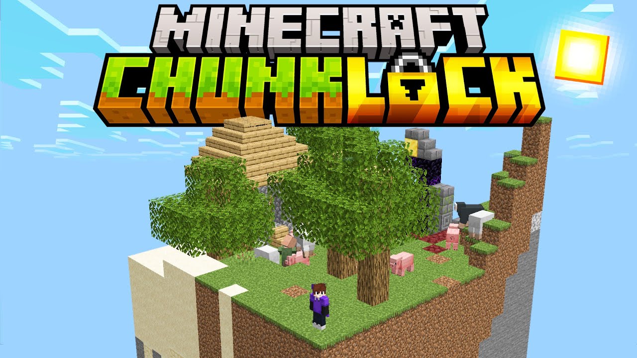 Przezylem  7 dni ZAMKNIETY w Chunku! ChunkLock