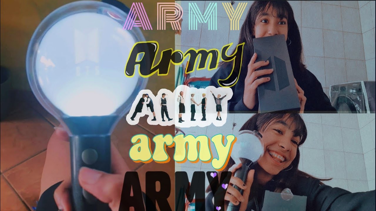 minha army bomb chegou!!!!!!!!!,unboxing da minha army  bomb,feliz aniversário army