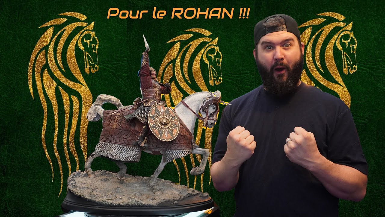 Lord Of The Rings 1/6 King Theoden on Snowmane par Weta Workshop ! Celle que tout le monde cherche !