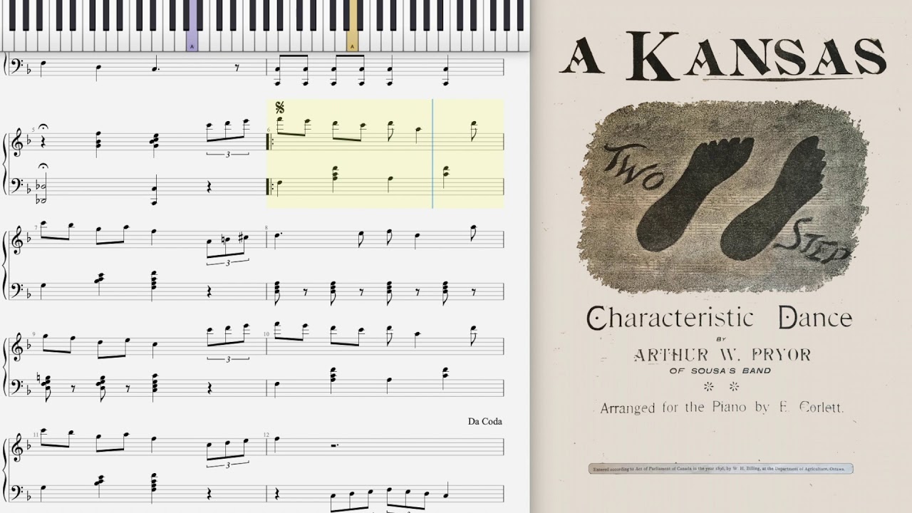 A Kansas Two Step (Burlesque) by Arthur Pryor, 1895