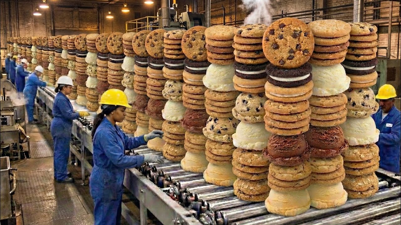 Dentro de la fábrica de galletas: cómo se hacen las galletas