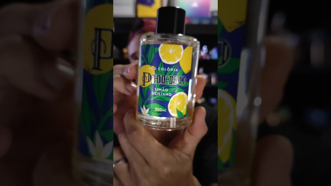 O auge do v&iacute;cio - Comprei um perfume na farm&aacute;cia - Phebo Lim&atilde;o Siciliano 🍋 #shorts #phebo #granado